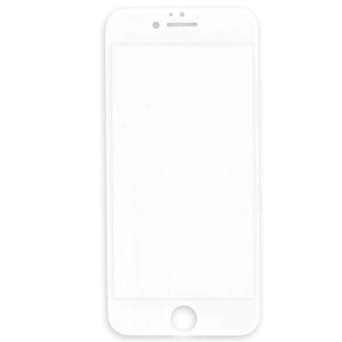 Folie Sticla securizata, Flippy, compatibila cu Apple iPhone SE 2022, Full Glue, margini albe