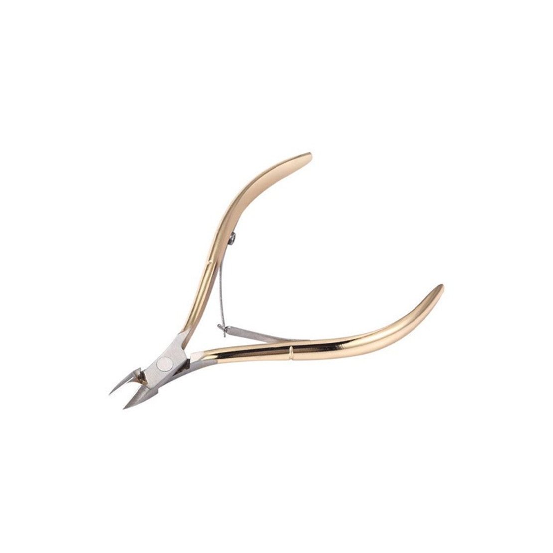 Cleste pentru Unghii si Cuticule, Flippy, din Otel Inoxidabil, Protectie Varf, 17 x 7 x 2 cm, Auriu