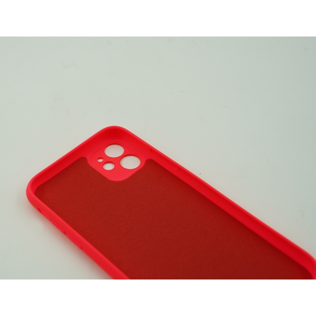 Husa protectie Flippy compatibila cu Apple iPhone 13 Mini Liquid Silicone Roz Fuchsia/Roz