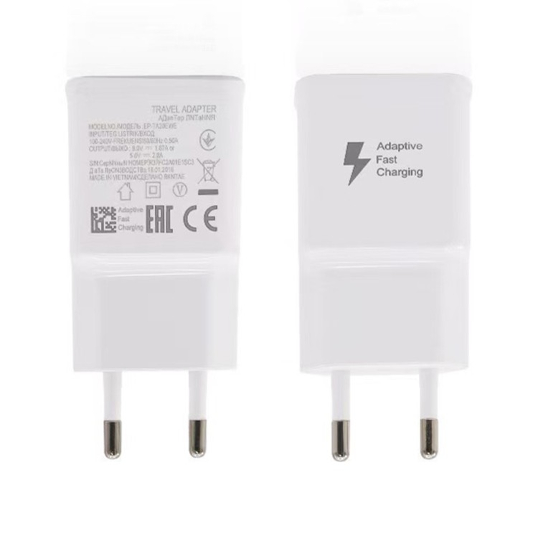 Incarcator Retea pentru Samsung S6/S8, Flippy, Incarcator USB-A Universal de 2.4A pentru Telefoan Samsung, Power Delivery 15W, Alb