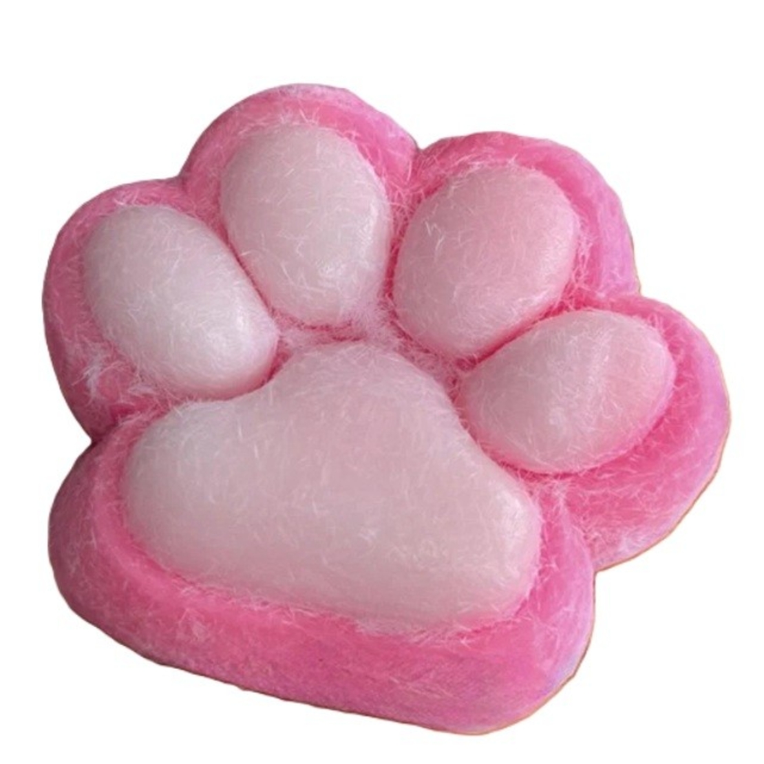 Jucarie Interactiva Squishy, Flippy, Model Cat Paw, Squeeze Pinch Family, Revenire Lenta, din TPR, +3 Ani, 7.5 cm, Textura Puf, Roz