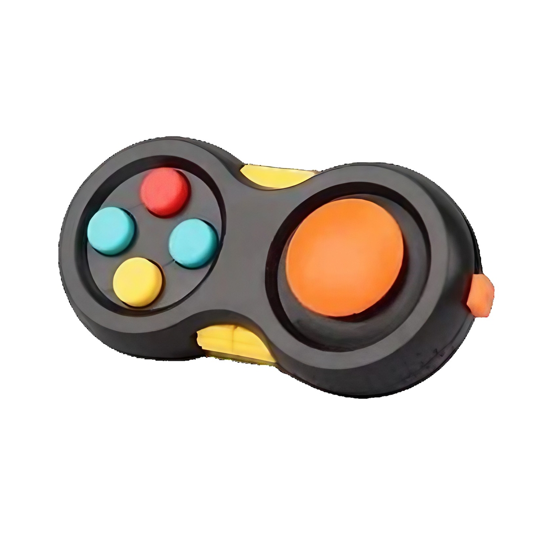 Jucarie Interactiva, Flippy, Model Fidget Pad, Antistres, +3 Ani, Functii Multiple, 5.5 x 3.5 x 11 cm, Negru