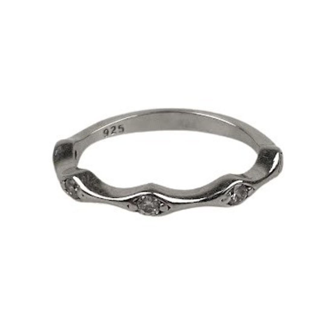 Inel Argint 925, Molecula cu Zirconii M56