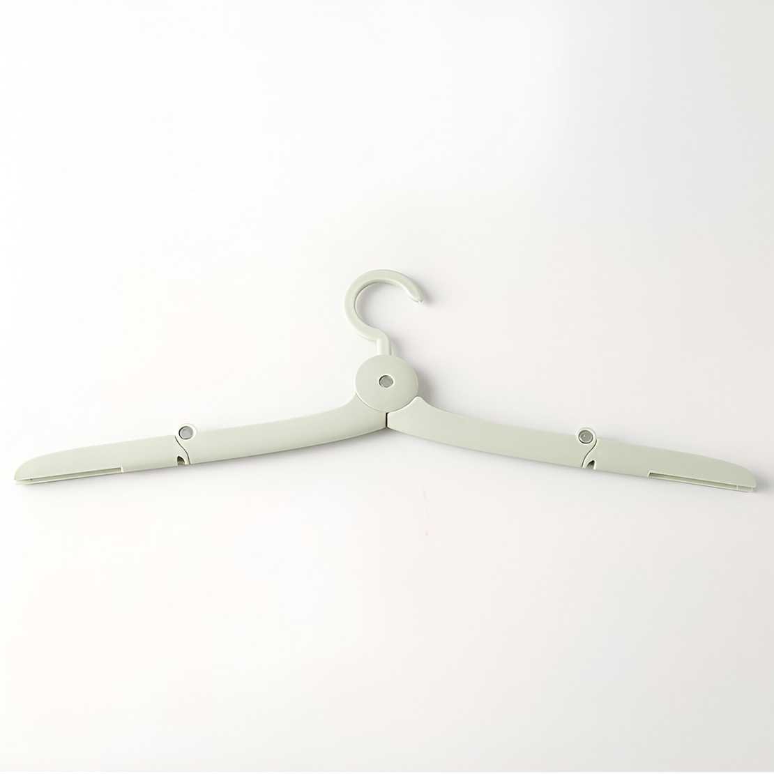 Umeras Pliabil de Calatorie, Flippy, Mini Cuier Portabil pentru Haine, Suport de Uscare, 14x7x1.4cm, Verde