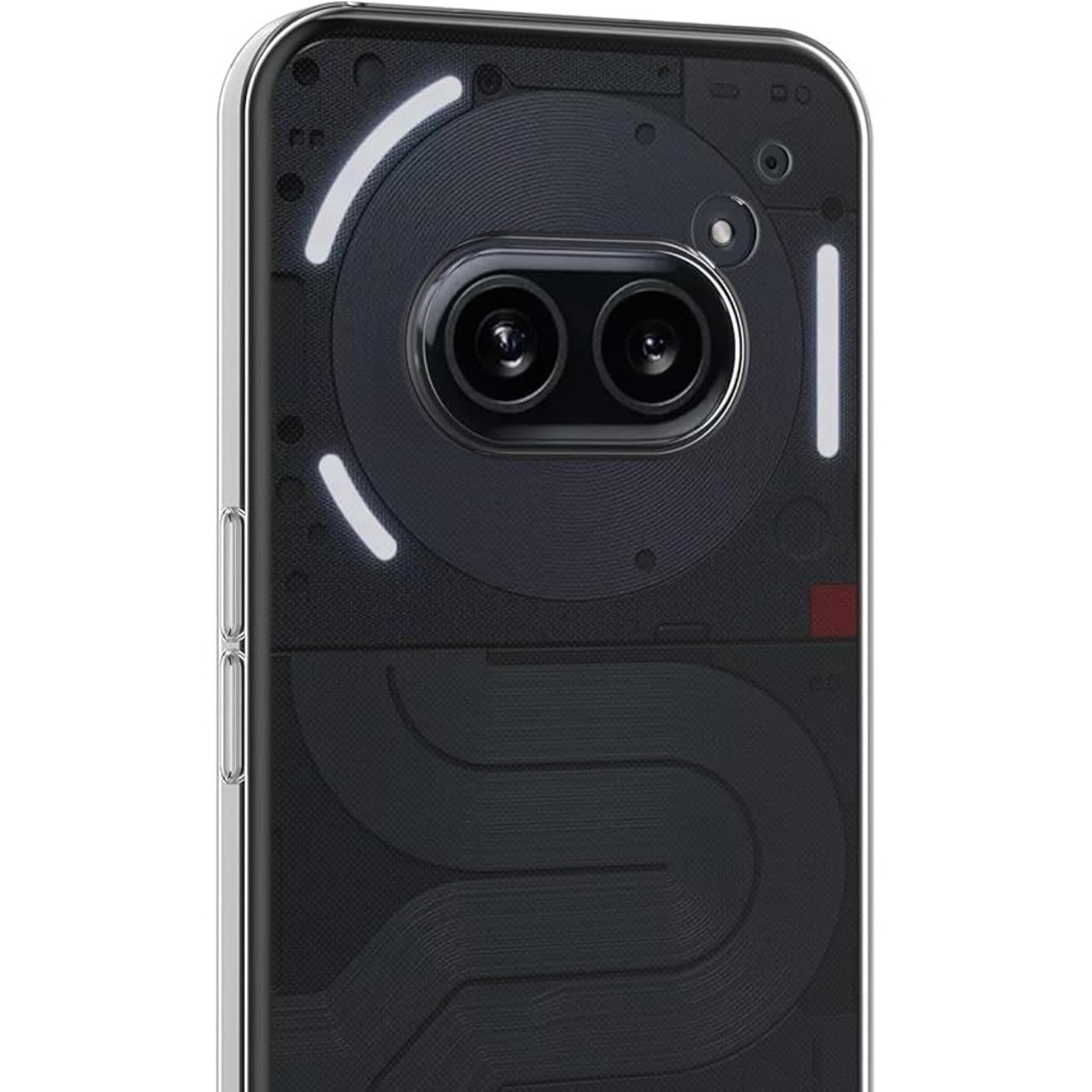 Husa de Protectie, Flippy, Compatibil cu Nothing Phone 2A, Silicon TPU, Protectie camere, Transparent