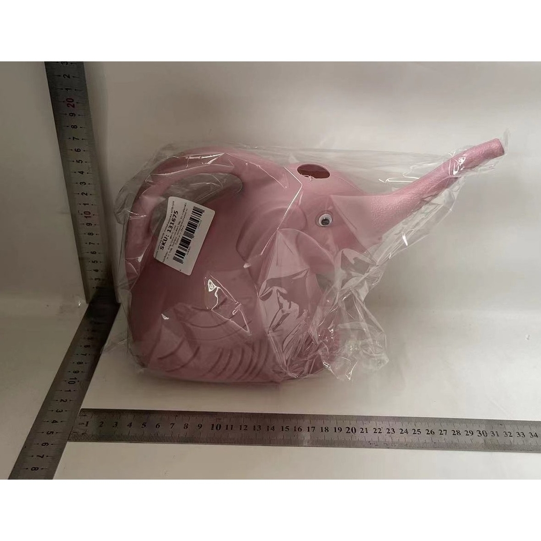 Stropitoare pentru Copii, Flippy, in forma de Elefant, 1500 mL, pentru Udat Plante, 19.5x17x11.8 cm, Roz