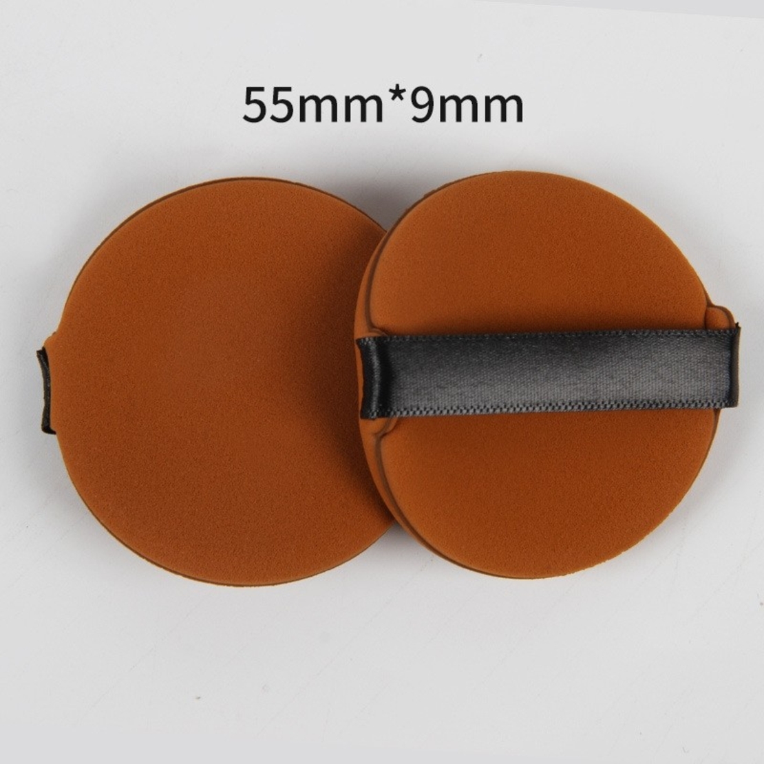 Set 7 Bureti de Machiaj  Flippy, Reutilizabili, Utilizare Umeda sau Uscata, Powder Puff, 5.5 x 5.5 x 0.9 cm, Multicolor