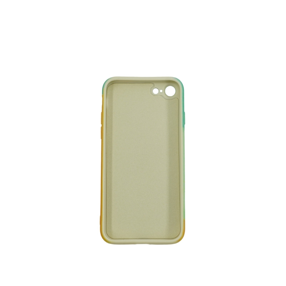 Husa protectie Flippy compatibila cu Apple iPhone 12 Tpu Ombre, Verde/Galben