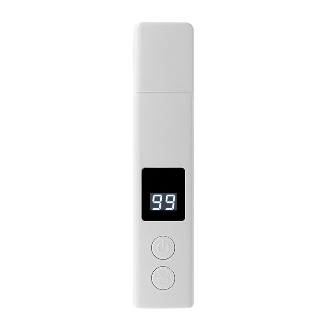 Pila Electrica pentru Animalute de Companie, Flippy, Incarcare USB, Laser pentru Joaca, Capac Impotriva Prafului, Display Electronic, 15 x 3 cm, Mai Multe Viteze, Alb