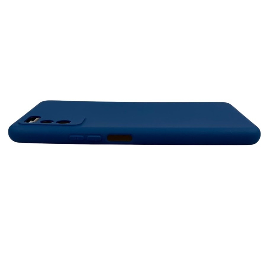 Husa protectie compatibila cu Huawei Nova 5T Liquid Silicone Case Albastru inchis