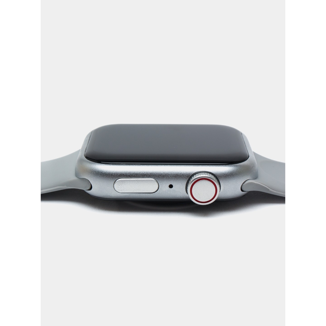 Ceas Smartwatch, Flippy, Editia 9, Apeluri Bluetooth, Incarcare Wireless, Afisaj 2.01 inch, Rezolutie 240 x 296, NFC, Puls, Gri
