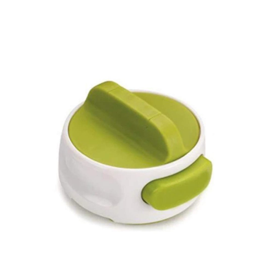 Desfacator Manual de Conserve si Sticle, Flippy, 6.8 x 4.8 cm, din ABS + Otel, Verde/Alb