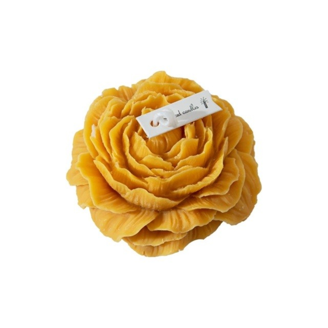 Lumanare Parfumata, Flippy, Model Trandafir, Ardere 10h, 70 g, 7.5 x 3.5 cm, Parfum de Citrice, Portocaliu