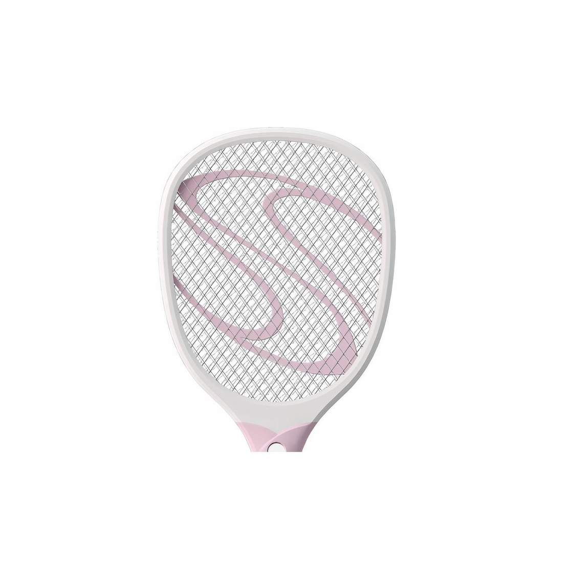 Paleta Electrica pentru Tantari, Muste sau Insecte LED, Flippy, Plastic, Casa si Gradina, Anti-insecte, Alb-Roz