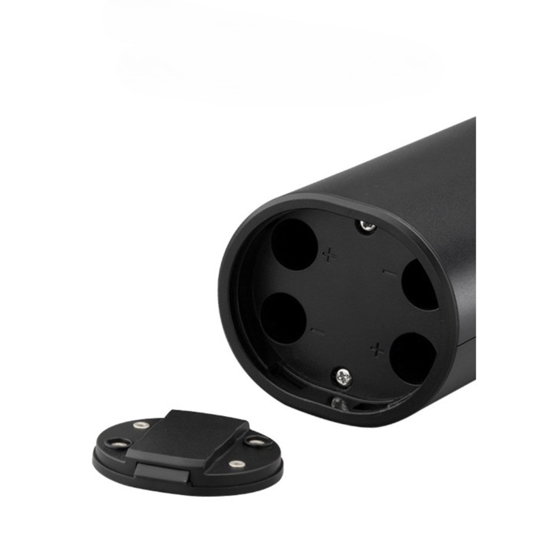 Rasnita Electrica pentru Cafea si Condimente, Flippy, Cutit de Macinare din Otel Inoxidabil, Incarcare cu Baterii, Optiuni Diferite de Macinare, Usor de Manevrat, 18x5.5cm, Negru