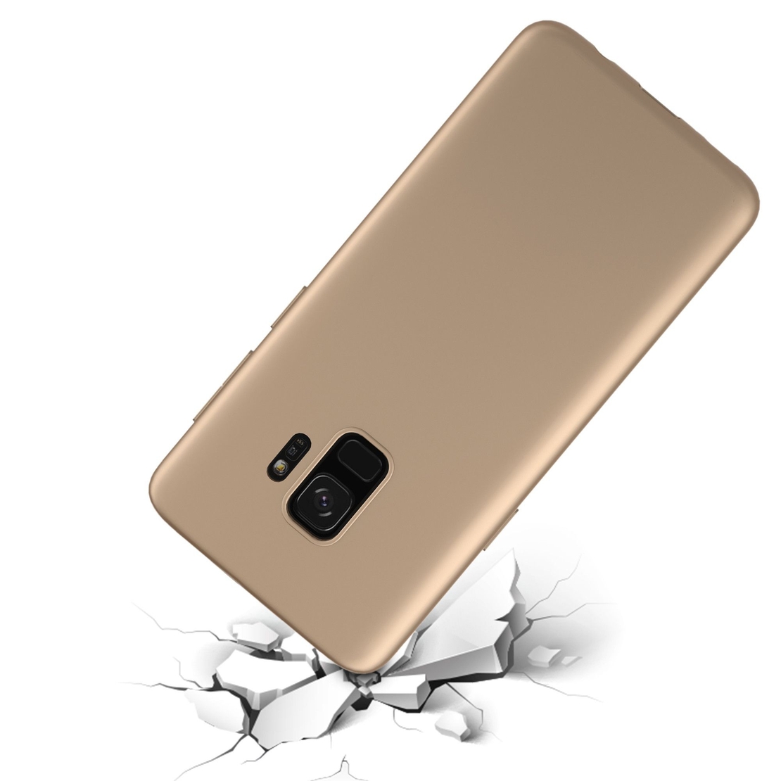 Husa de protectie pentru Samsung Galaxy S9 Luxury Case Auriu