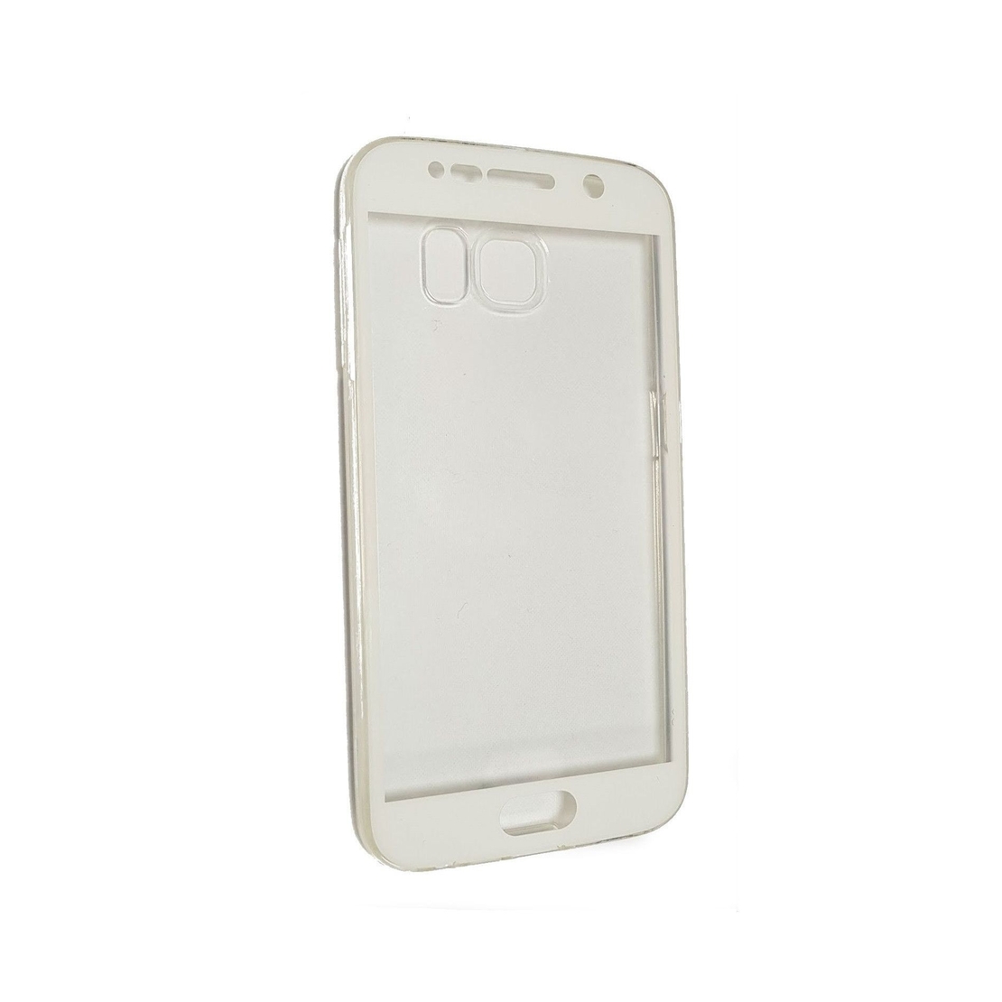 Husa de protectie Flippy® pentru Samsung A3 2017 Full Tpu 360 V2 Transparent cu margini albe