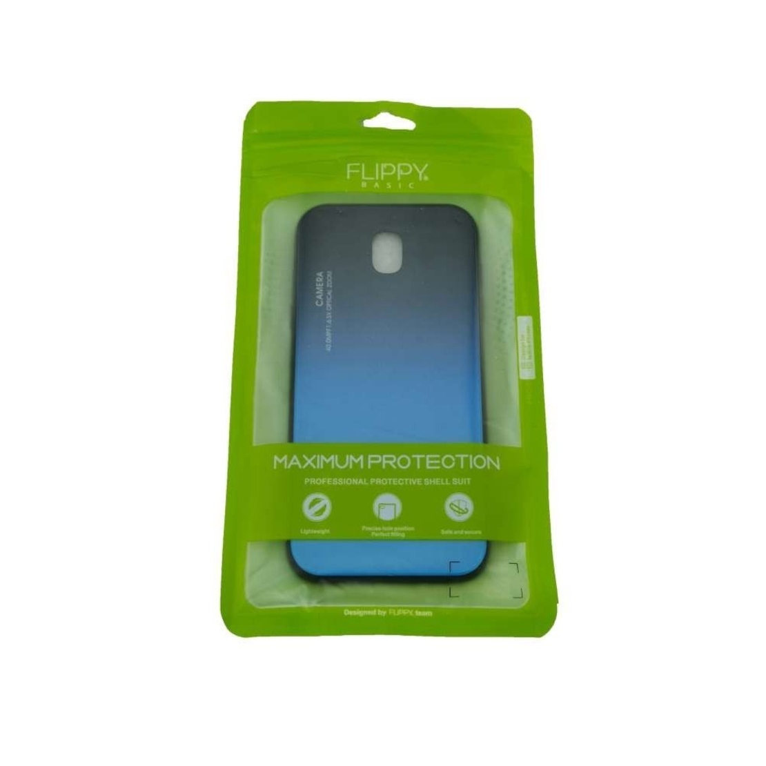 Husa Samsung Galaxy J7 2017 Hybrid Back Degrade, Albastru