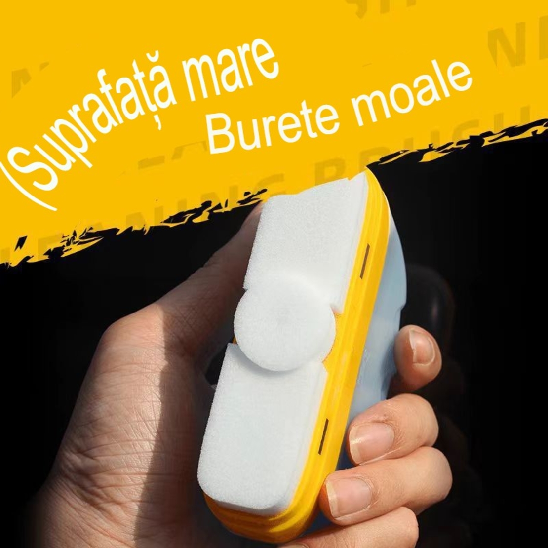 Degresant pentru Masina, Flippy, pentru Geamuri, Oglinda Retrovizoare, Parbriz, Agent de Curatare Puternic pentru Indepartarea Stratului de Murdarie, 120 ml, Alb-Galben