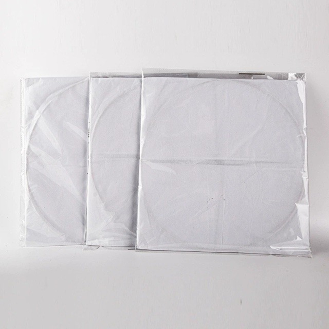 Set 3 Lampioane Zburatoare, Flippy, Hartie Biodegradabila, 82 x 45 x 31 cm, Alb