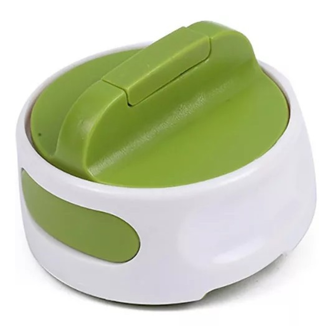 Desfacator Manual de Conserve si Sticle, Flippy, 6.8 x 4.8 cm, din ABS + Otel, Verde/Alb