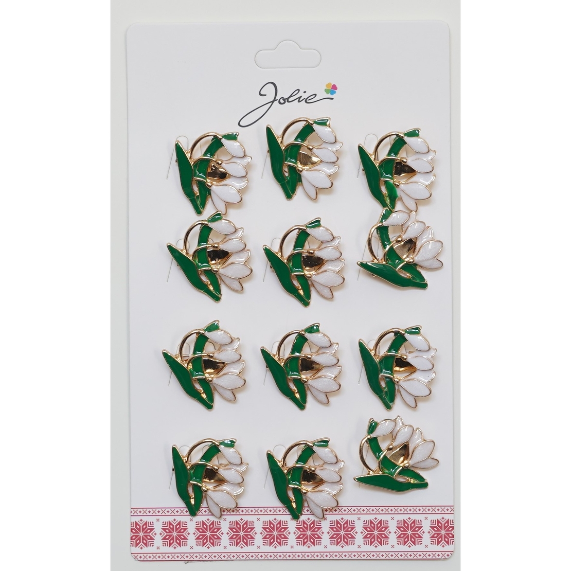 Set 12 Brose Martisor Primavara Ghiocei