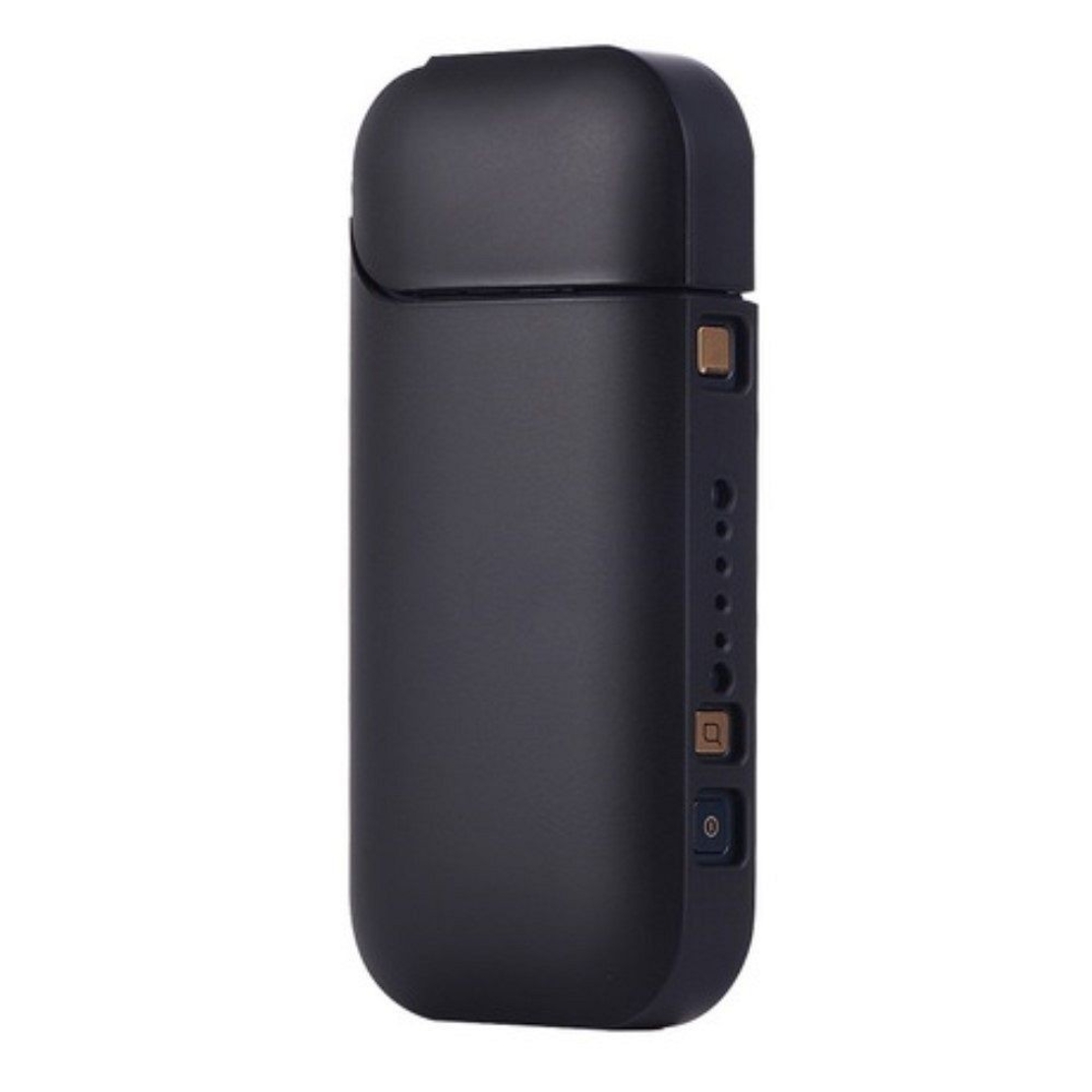 Husa Flippy pentru IQOS 2.4 Plus, Capac de Protectie, Anti Soc si Zgarieturi, Full Body, din Plastic cu Agatatoare, 11.5 x 5 x 2.3 cm, Negru