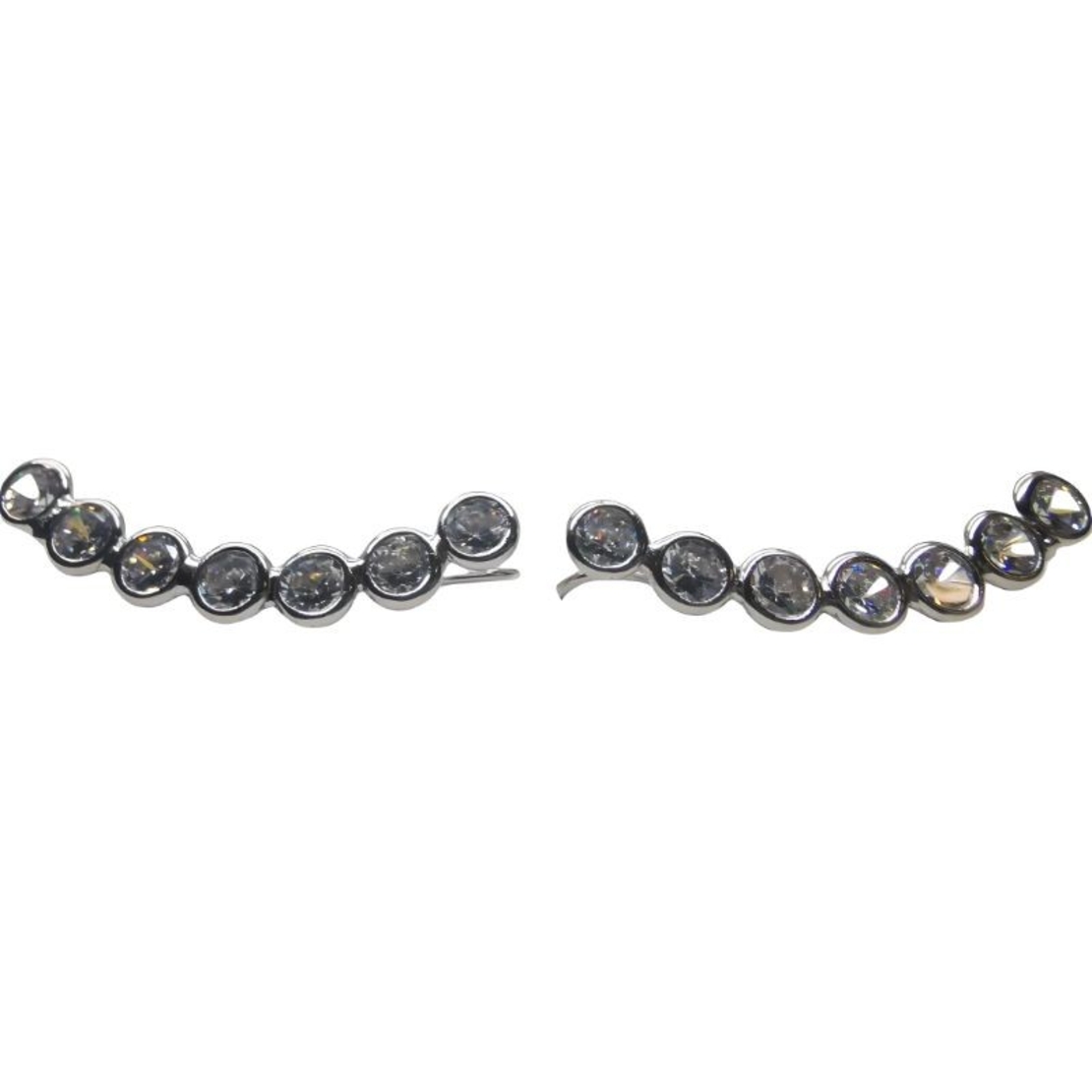 Cercei Argint 925 Model pe Lob cu Pietre