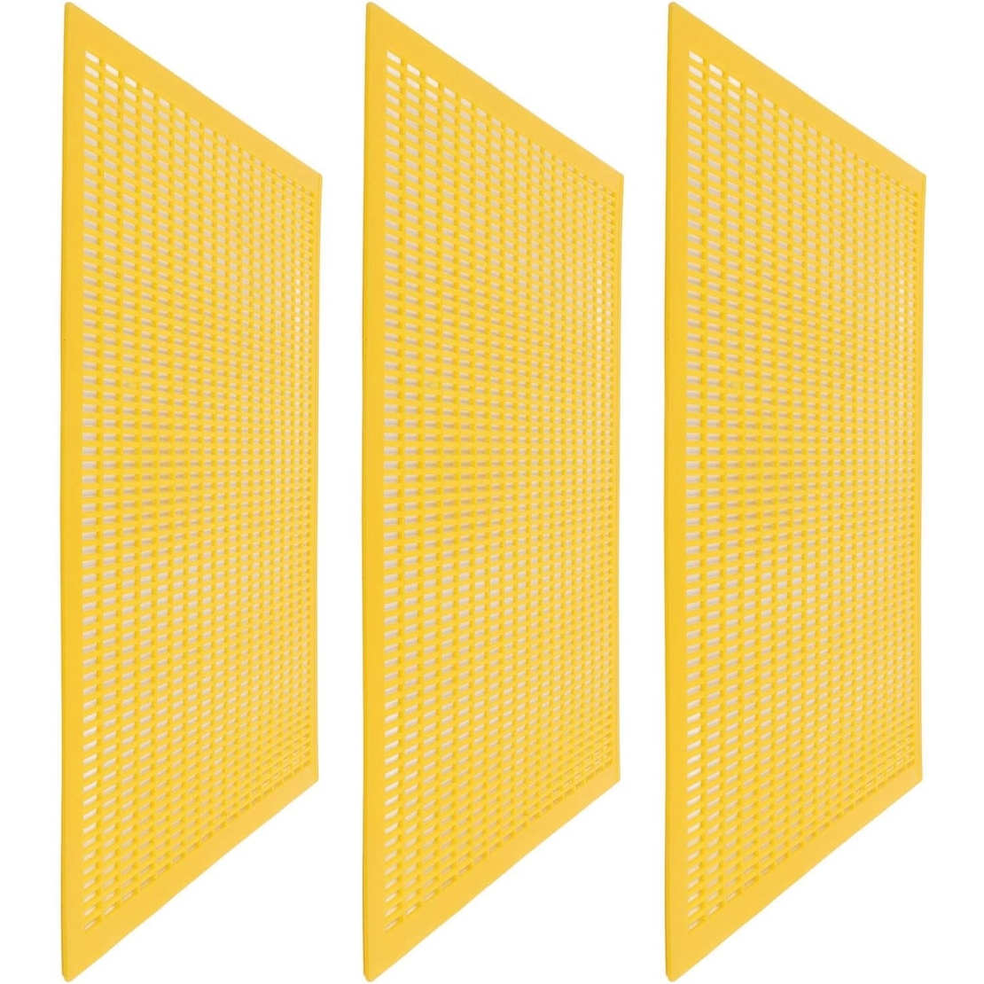 Gratie Apicultura, Flippy, Hanneman, din Plastic, Separare Matca, 51 x 42 x 0.3 cm, Galben