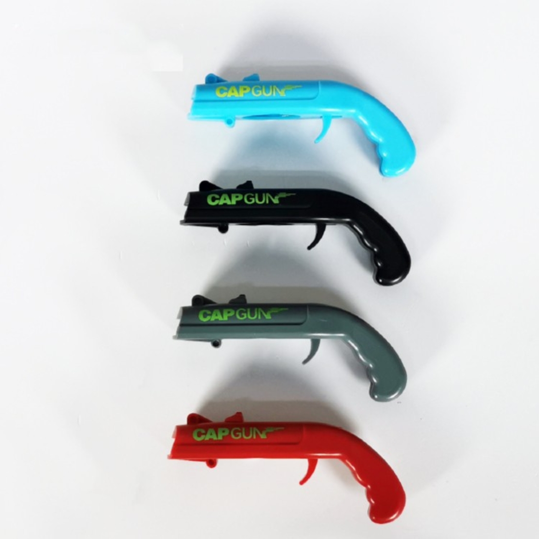 Deschizator de sticle, Flippy, Model Pistol, Plastic, ABS, pentru Dopuri Metalice, 13 x 6 x 3.7 cm, Negru