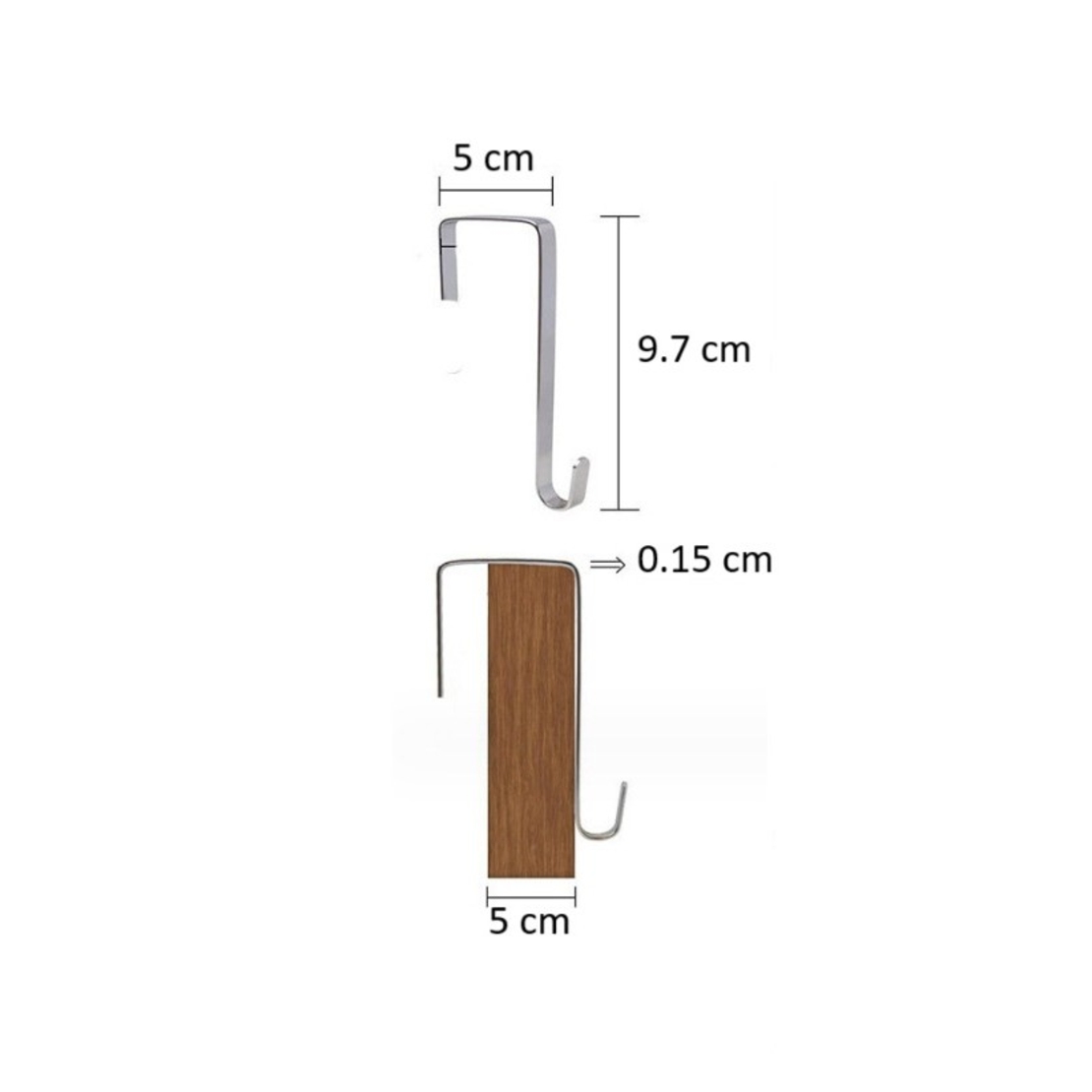 Organizator Suspendat pentru Usi, Flippy, din Nailon si Plasa, Baza de Carton Ingrosat, 5 Buzunare Principale + 5 Buzunare Laterale, 146 x 40 x 17 cm, 2 Carlige Incluse, Gri