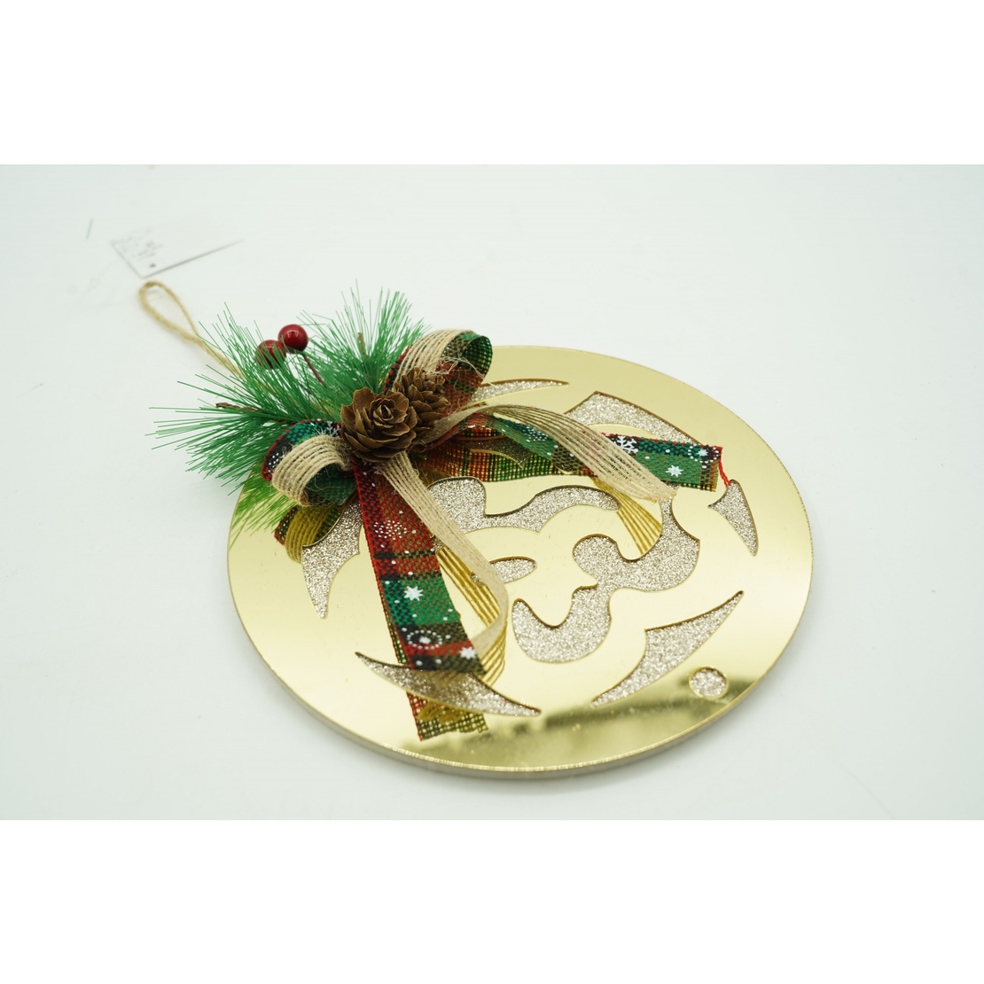 Ornament brad, Flippy, Glob, Auriu, Lucios, 17*17CM, Acril, Interior/ Exterior