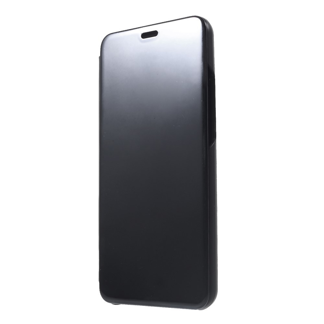 Husa Huawei P Smart Flip Cover Oglinda Negru