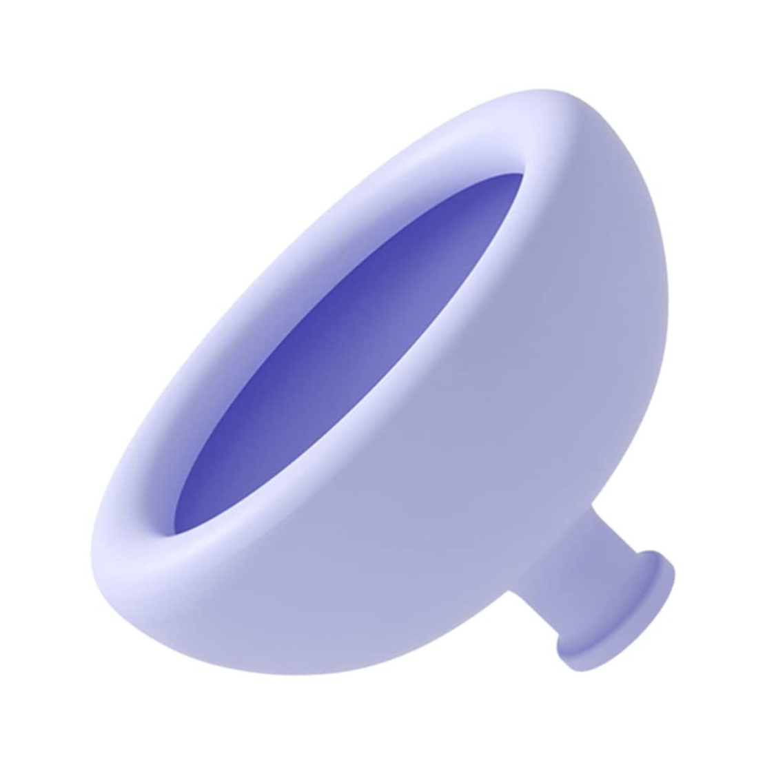 Dispozitiv Terapeutic Sputa, Flippy, Cupa pentru Terapie Toracica, Dispozitiv de Eructare, pentru Adulti si Copii, 10 x 6.5 cm, din Silicon, Mov