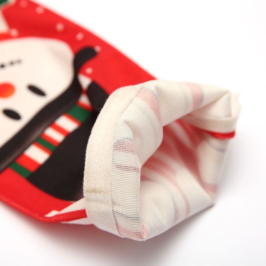 Husa Craciun pentru sticla de vin Flippy, tema Mos Craciun, material textil, 34 cm, multicolor