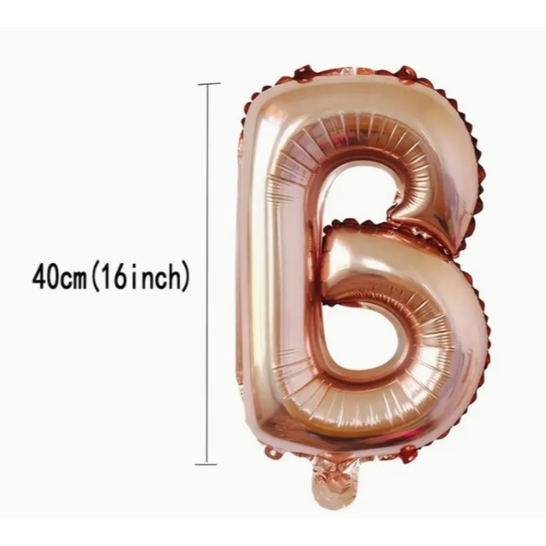 Set Baloane din Folie Metalizata, Flippy, Model Scris Bride, Litere de 40 cm, Tema Iubire, Baloane Party, Ambalaj Individual, Pai Inclus, Umflare cu Aer sau Heliu, Roz