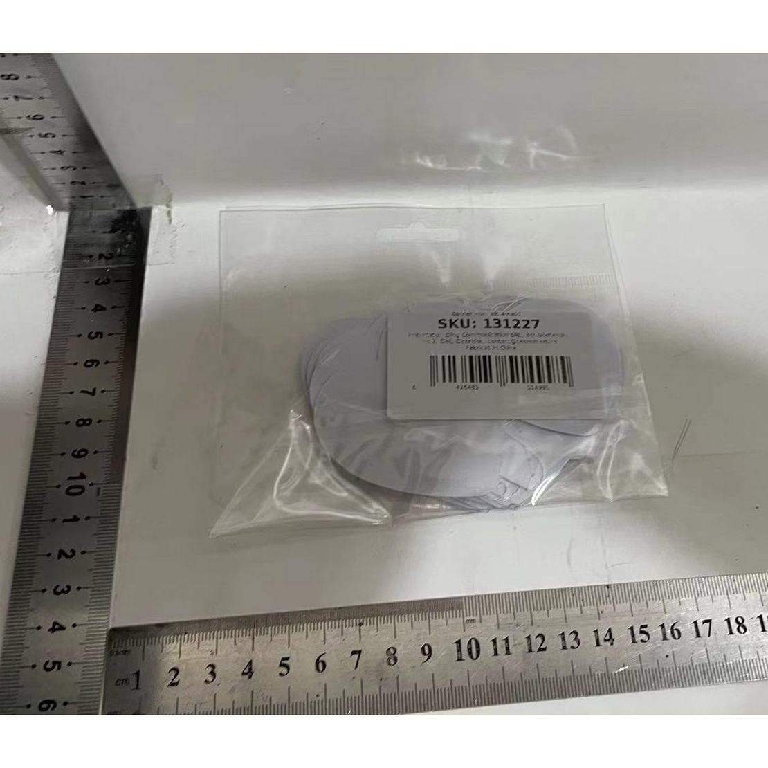 Banner cu Inimioare, Flippy, Tip Franjuri, 4 m, Rola de Ata Inclusa, Alb