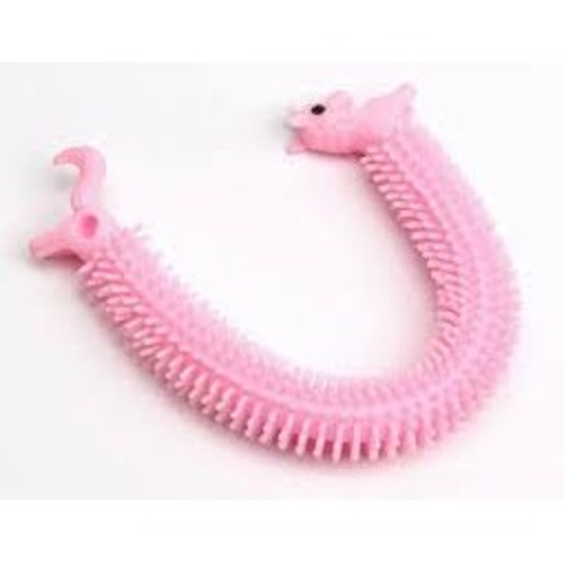 Jucarie senzoriala elastica Flippy, Fidget Noodle, Antistres, Culori Random
