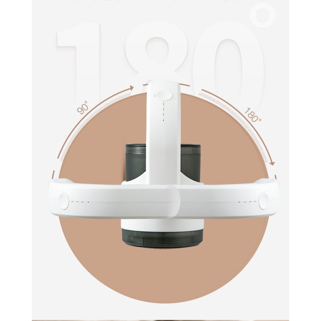 Aparat Pentru Curatat Scame, Par Si Praf, Flippy, cu LED, Pentru Diferite Tipuri De Material, Cu Lame Din Otel Inoxidabil, Compartiment de Depozitare, Maner Reglabil, 11x10.5x8.7 cm, Alb