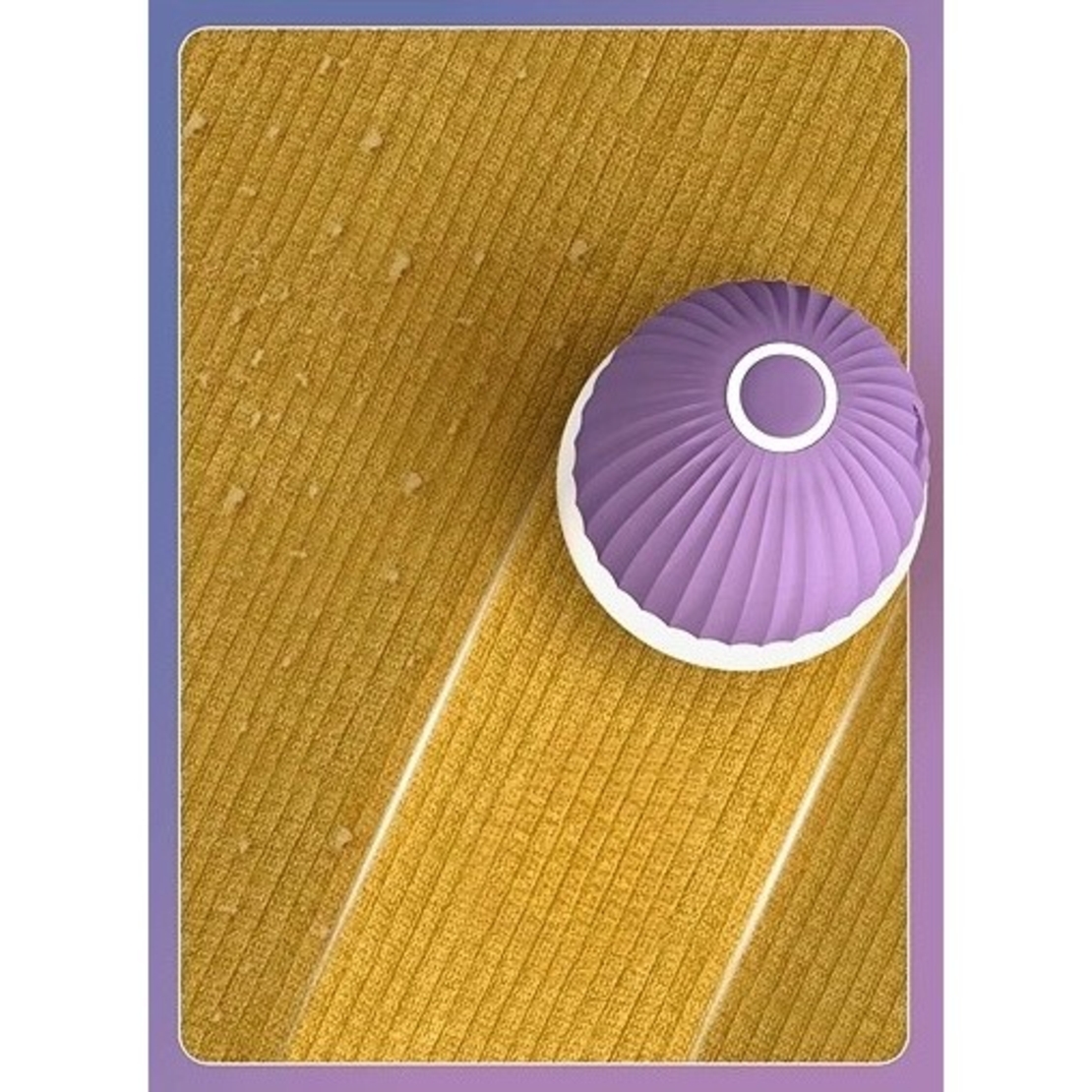 Aparat de Scame 2 in 1, Flippy, Curatare Haine si Lampa de Veghe, 3 Trepte, Incarcare Tip C, 4 W, 9 x 10 cm, Mov