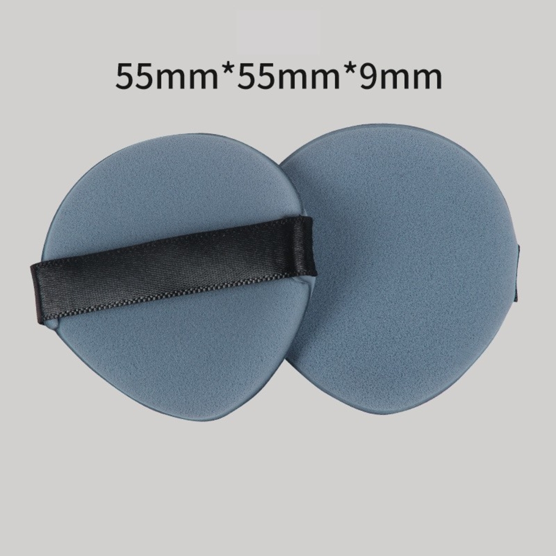 Set 7 Bureti de Machiaj  Flippy, Reutilizabili, Utilizare Umeda sau Uscata, Powder Puff, 5.5 x 5.5 x 0.9 cm, Multicolor