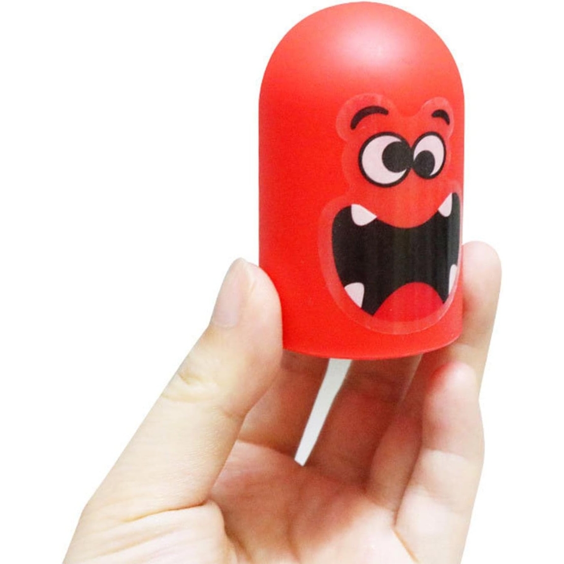 Joc Interactiv, Flippy, Tic Tac Toe Gobble, din Plastic, +3 Ani, 18 Piese, 21.5 x 4 x 10 cm, Albastru/Rosu