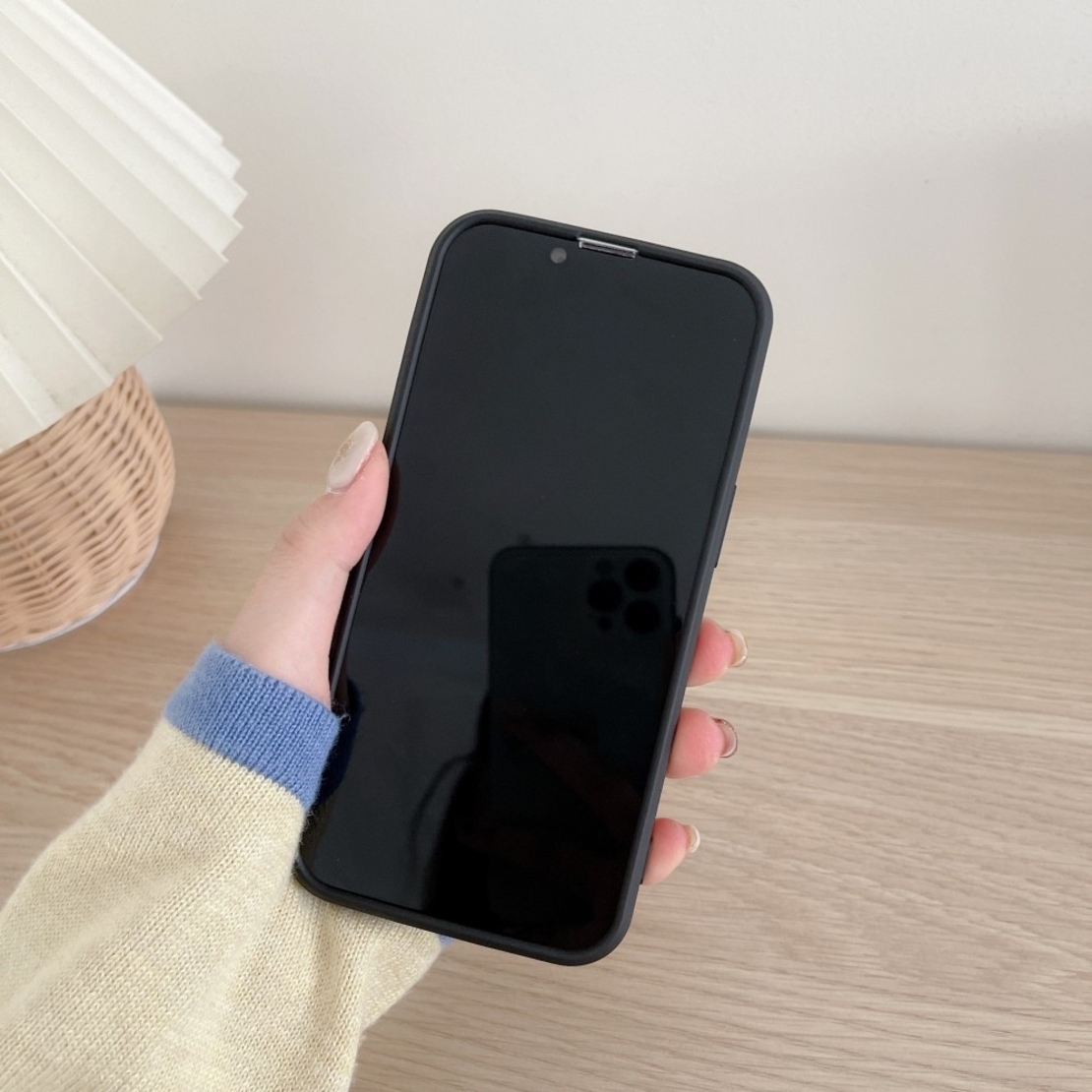 Husa protectie Flippy compatibila cu Huawei P40 Lite Liquid Silicone Ring cu suport rotativ Negru