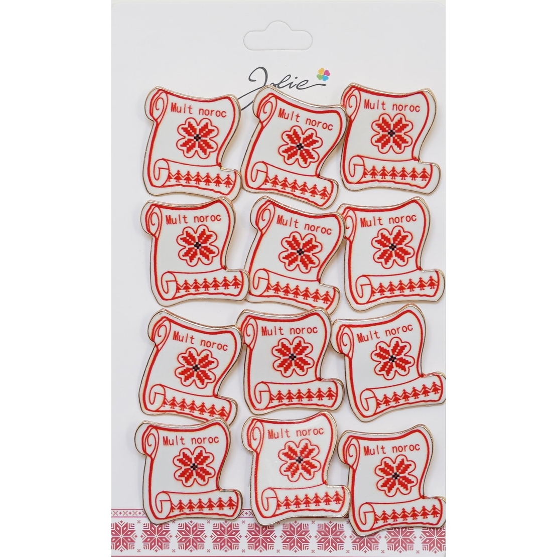 Set 12 Brose Martisor Primavara Papirus Mult Noroc