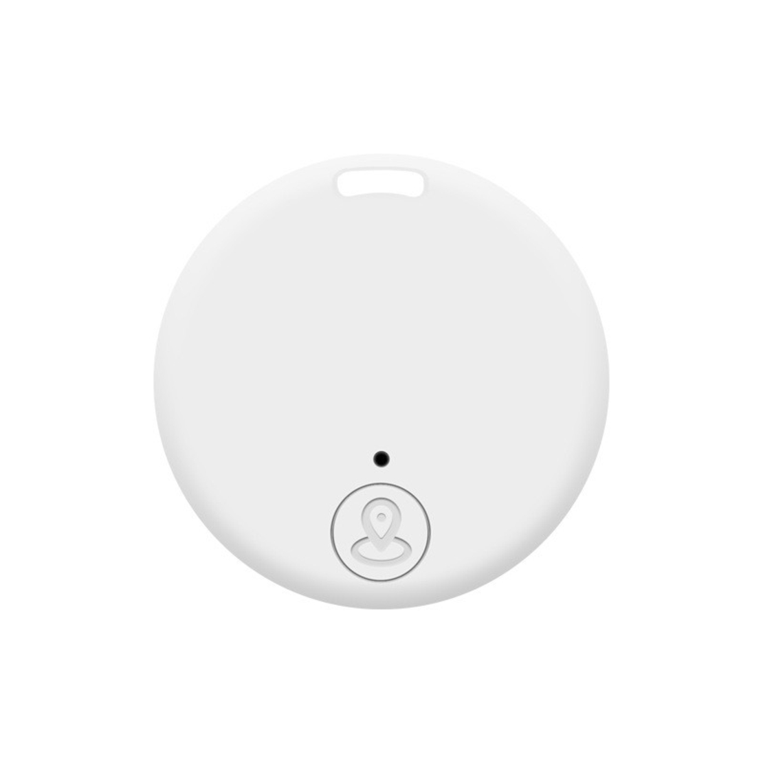 Dispozitiv Anti Pierdere Inteligent, Flippy, conexiune Bluetooth, Dispozitiv Anti Pierdere pentru accesorii, Baterie si Manual de Utilizare Incluse 38 x 38 x 7 mm, Alb