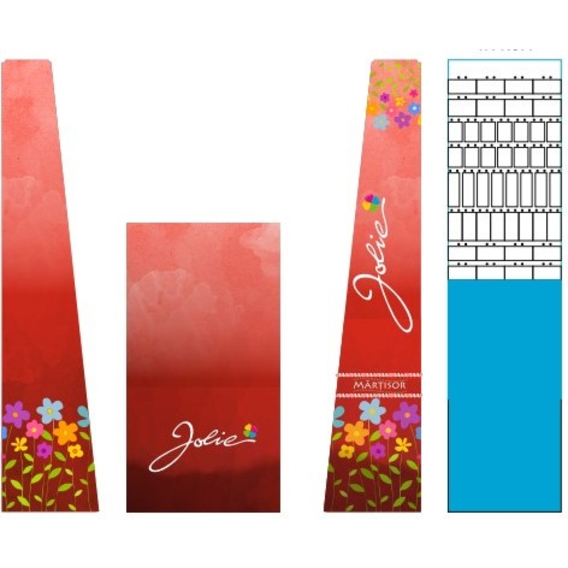 Display Martisor podea 160x40x40 + header 10 cm - 01/02 Mega Profi