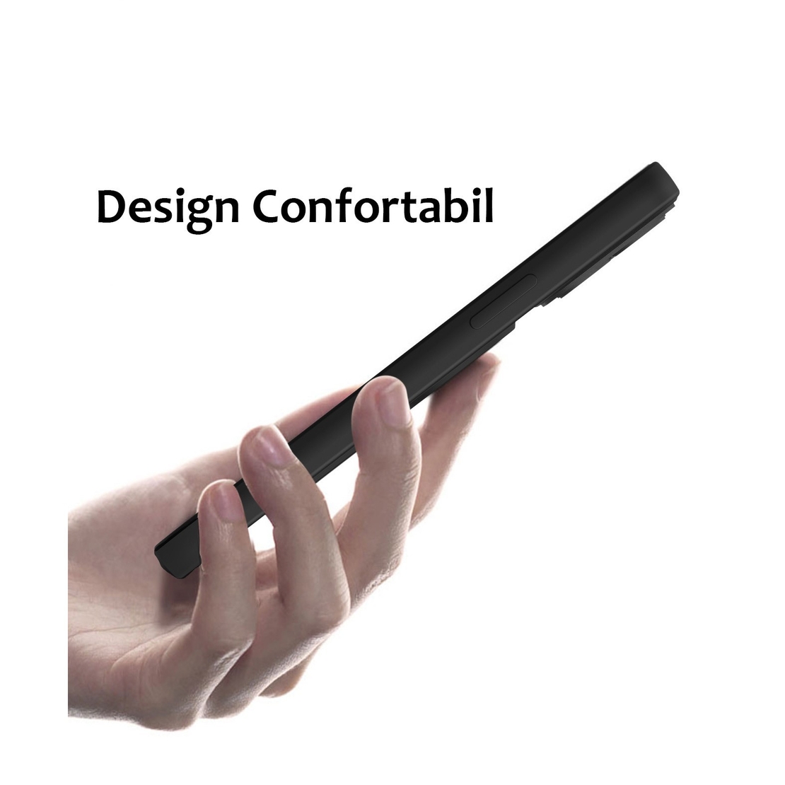 Husa Armor Design cu Stand pentru Samsung S21 FE Negru/Alb, Suport Auto Magnetic, Protectie Antisoc, Flippy