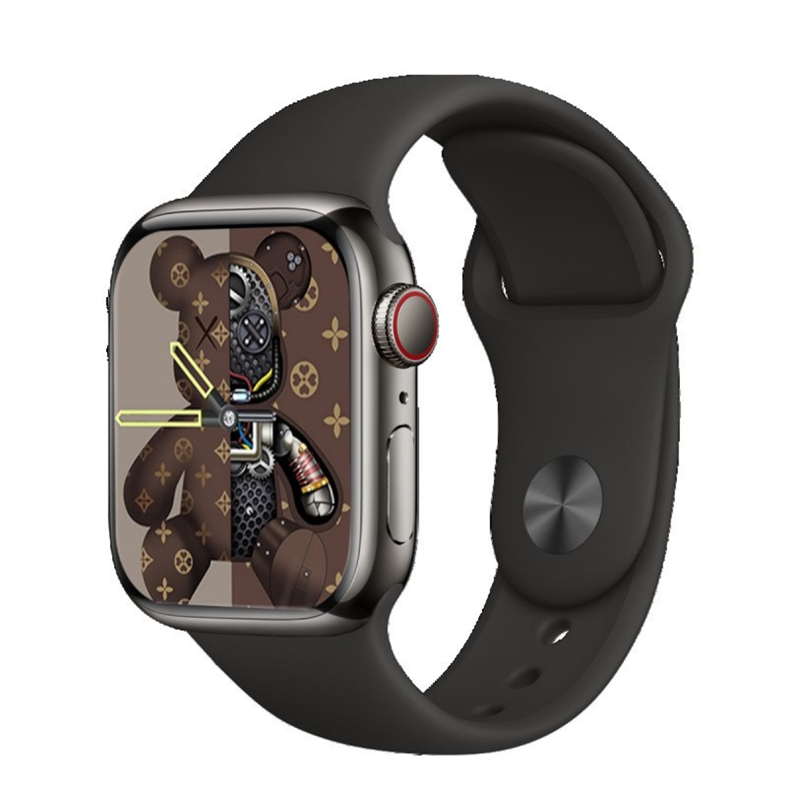 Ceas Smartwatch, Flippy, S9 Max Business Edition, tehnologie NFC, Apeluri Bluetooth, incarcare Wireless, afisaj 2.01 inch, rezolutie 240 x 296 mm, 10+ zile Autonomie, Negru