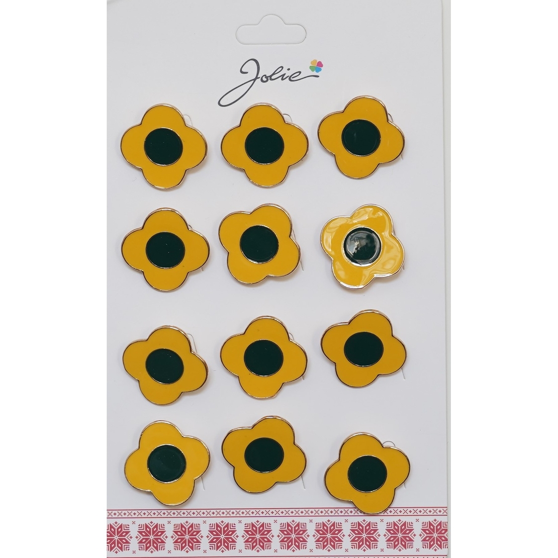 Set 12 Brose Martisor pentru Copii Floare