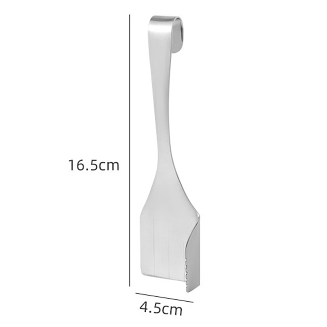 Cutit Dozator pentru Unt, Flippy, din Otel Inoxidabil, Taietor pentru Unt, 16.5 x 4.5 cm, Argintiu